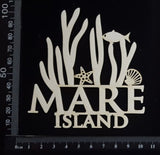 Mare Island - A - White Chipboard