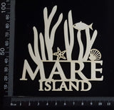 Mare Island - A - White Chipboard
