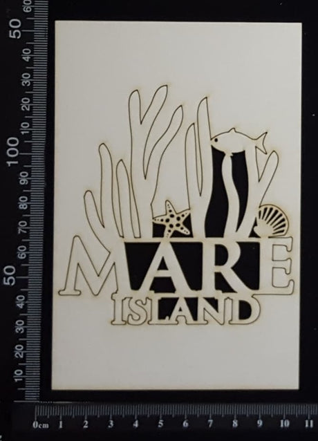 Mare Island - A - White Chipboard