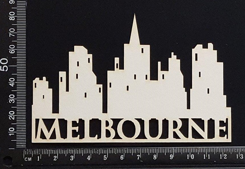Melbourne - A - White Chipboard