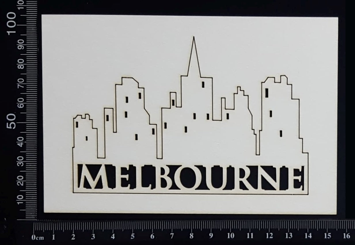 Melbourne - A - White Chipboard