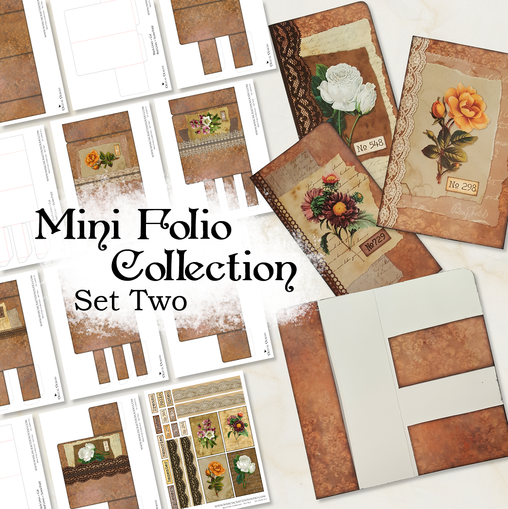 Mini Folio Collection - Set Two - DI-10099 - Digital Download