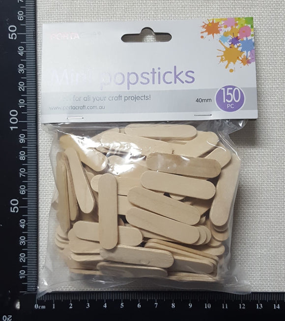 Mini Pop Sticks - 150pc