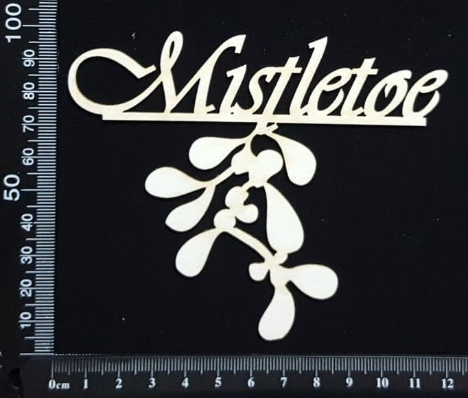 Mistletoe - White Chipboard