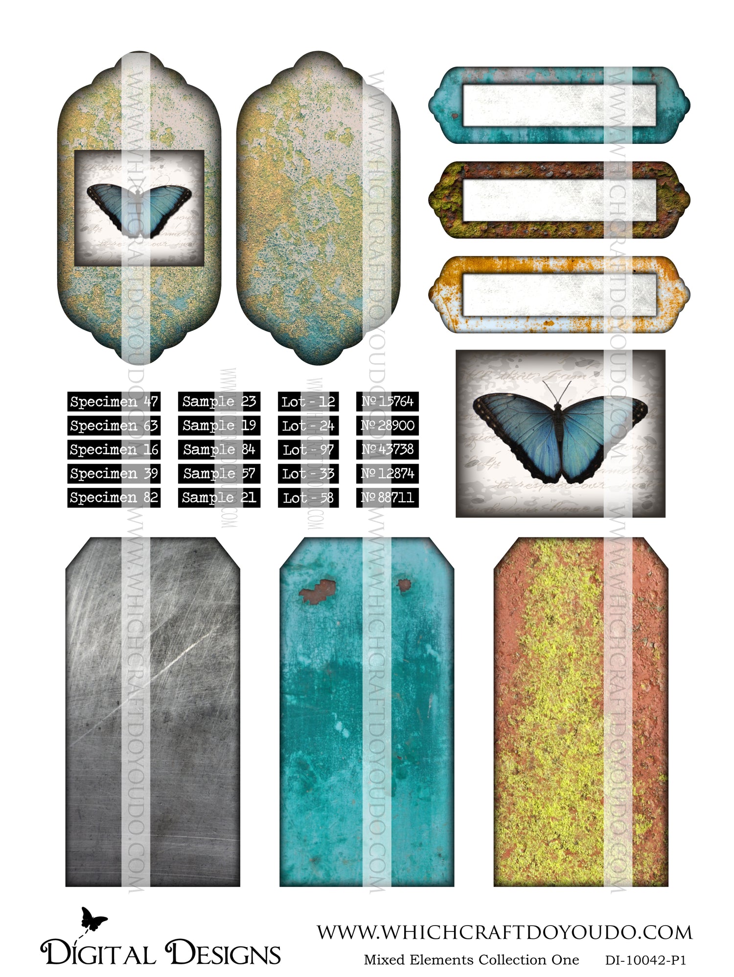 Mixed Elements Collection One - DI-10042 - Digital Download