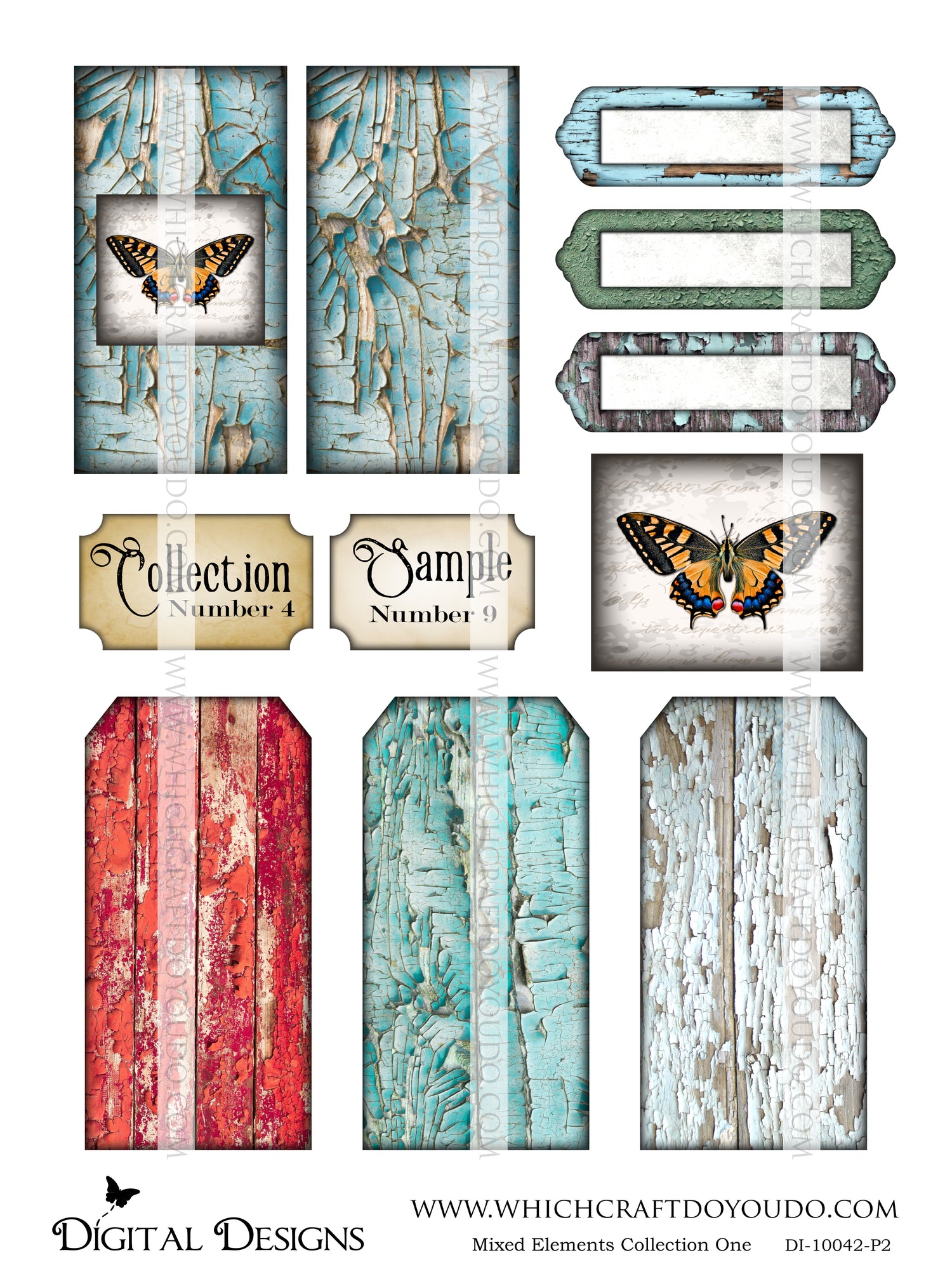 Mixed Elements Collection One - DI-10042 - Digital Download