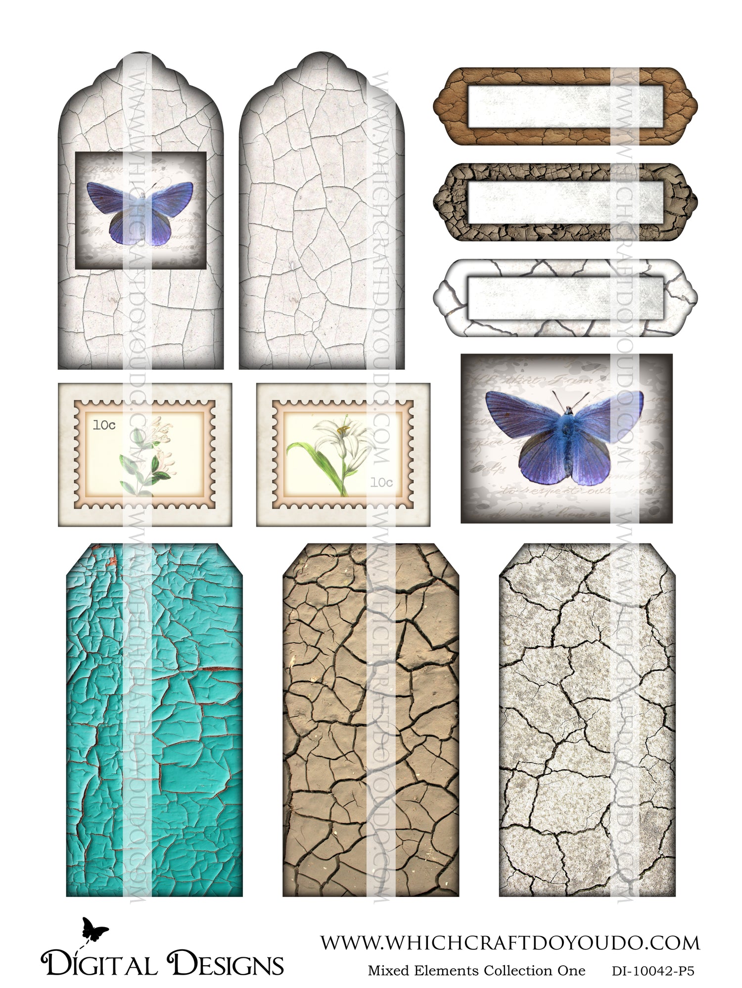 Mixed Elements Collection One - DI-10042 - Digital Download