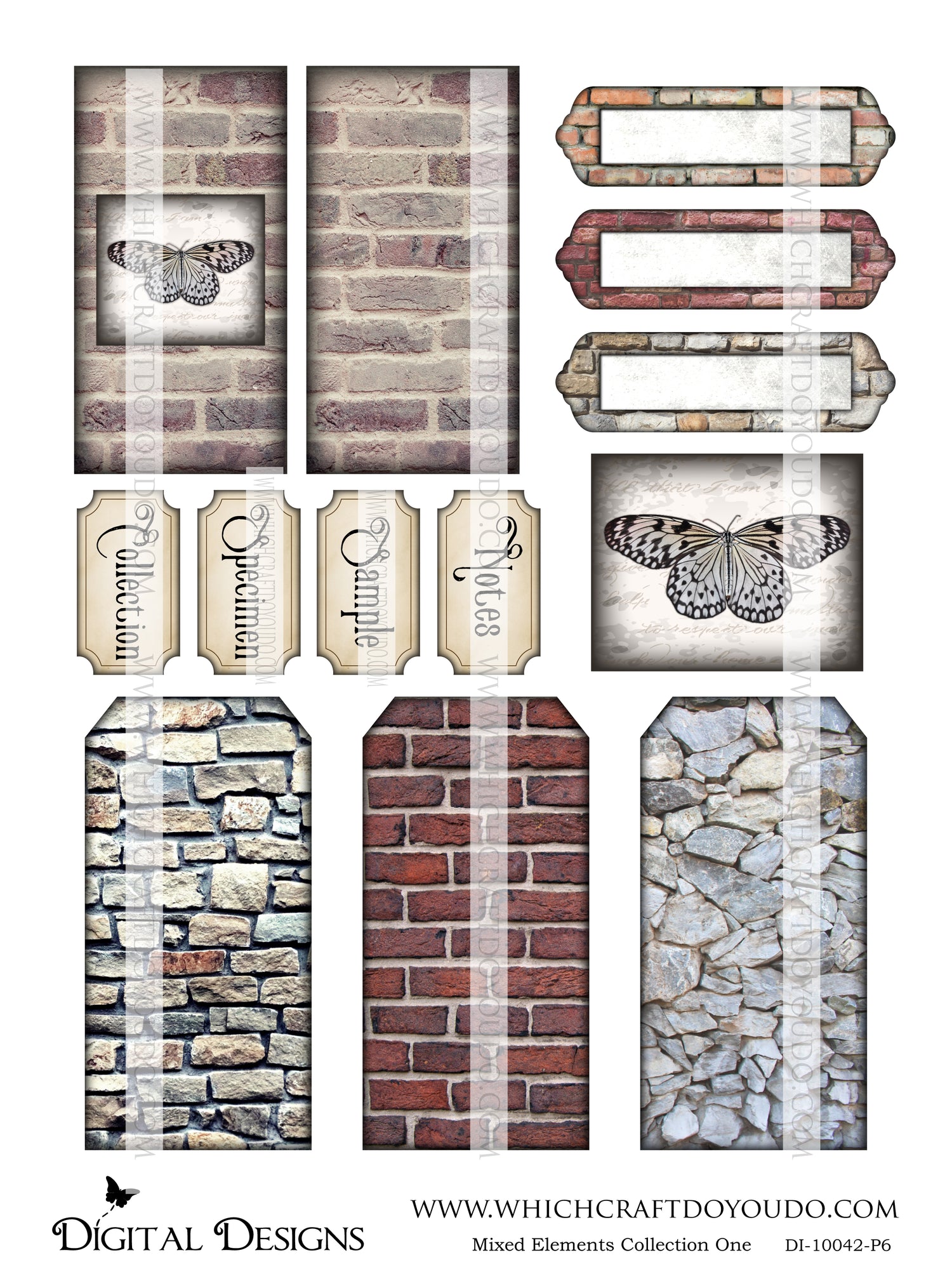 Mixed Elements Collection One - DI-10042 - Digital Download