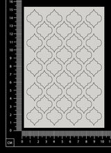 Moroccan Shapes - White Chipboard