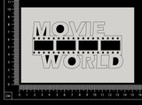 Movie World - White Chipboard
