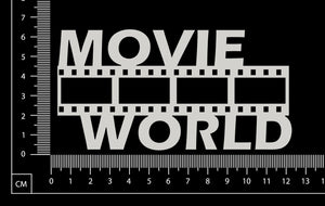 Movie World - White Chipboard