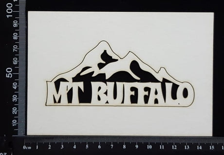 Mt Buffalo - White Chipboard