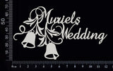 Muriels Wedding - B - White Chipboard