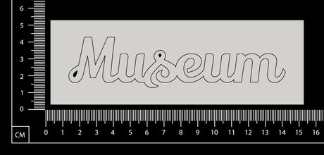 Museum - White Chipboard