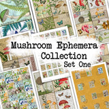 Mushroom Ephemera Collection - Set One - DI-10212 - Digital Download