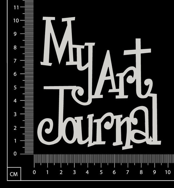 My Art Journal - White Chipboard