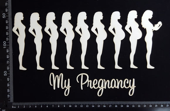 Pregnancy Set - A - White Chipboard