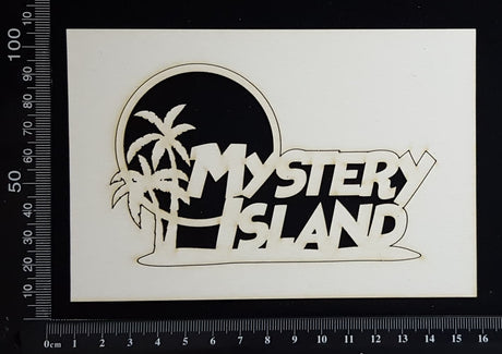 Mystery Island - White Chipboard
