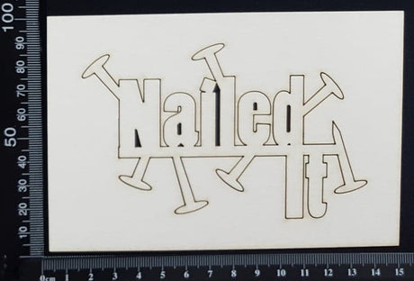 Nailed It - White Chipboard