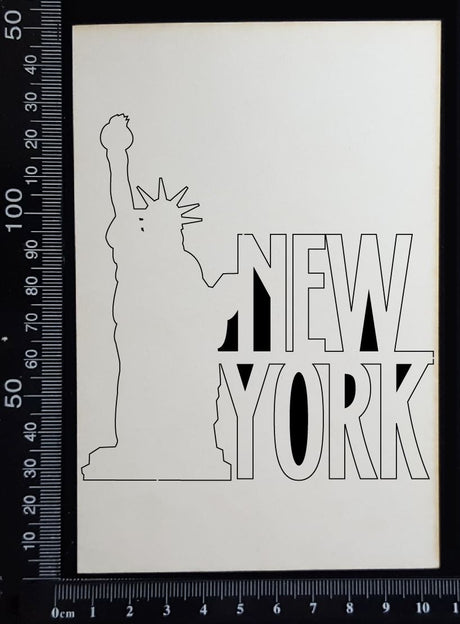 New York - White Chipboard
