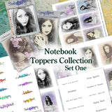 Notebook Toppers Collection - Set One - DI-10015 - Digital Download