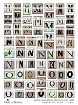 Numbers & Letters - Set One - DI-10182 - Digital Download