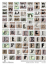 Numbers & Letters - Set One - DI-10182 - Digital Download