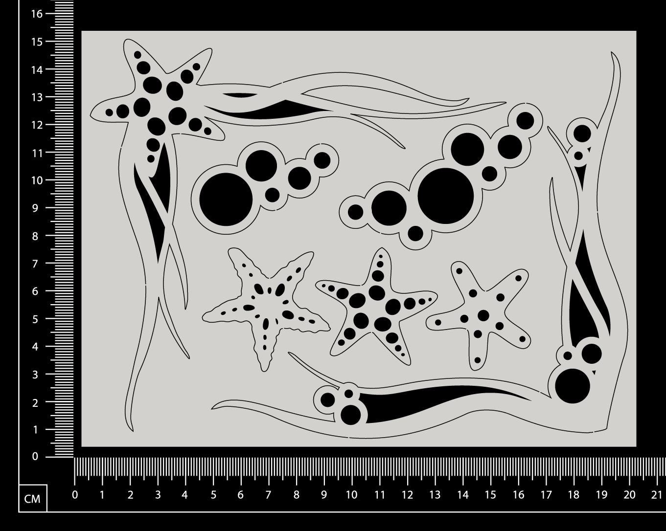 Ocean Corners Set - White Chipboard