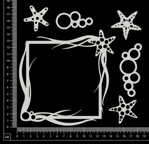 Ocean Frame Set - White Chipboard