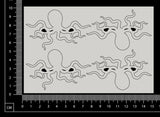 Octopus Set - White Chipboard