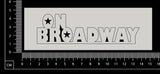 On Broadway - White Chipboard