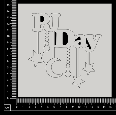 PJ Day - A - White Chipboard