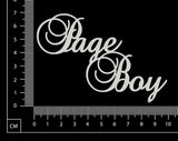 Page Boy - White Chipboard