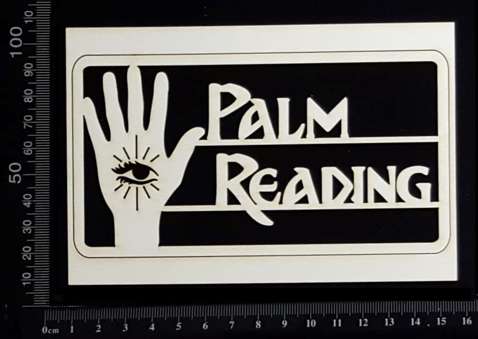 Palm Reading - White Chipboard