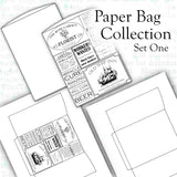 FREEBIE - Paper Bag Collection - Set One - DI-10110 - Digital Download