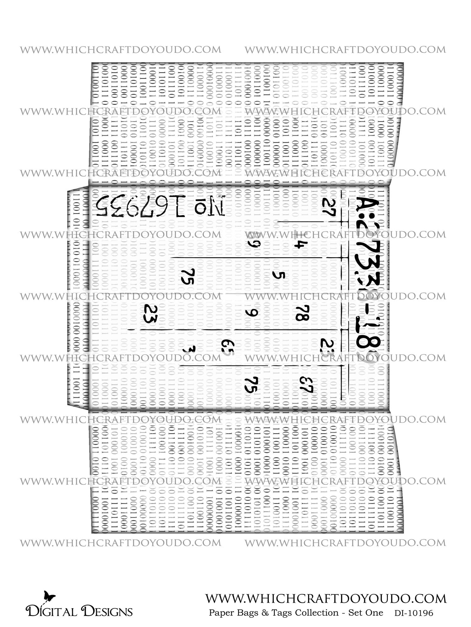 Paper Bags & Tags Collection - Set One - DI-10196 - Digital Download