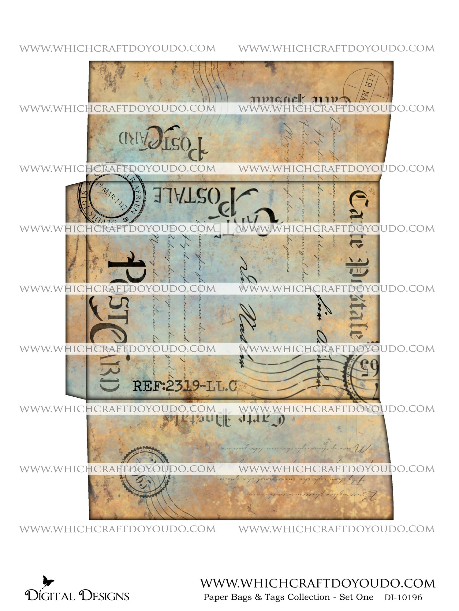 Paper Bags & Tags Collection - Set One - DI-10196 - Digital Download