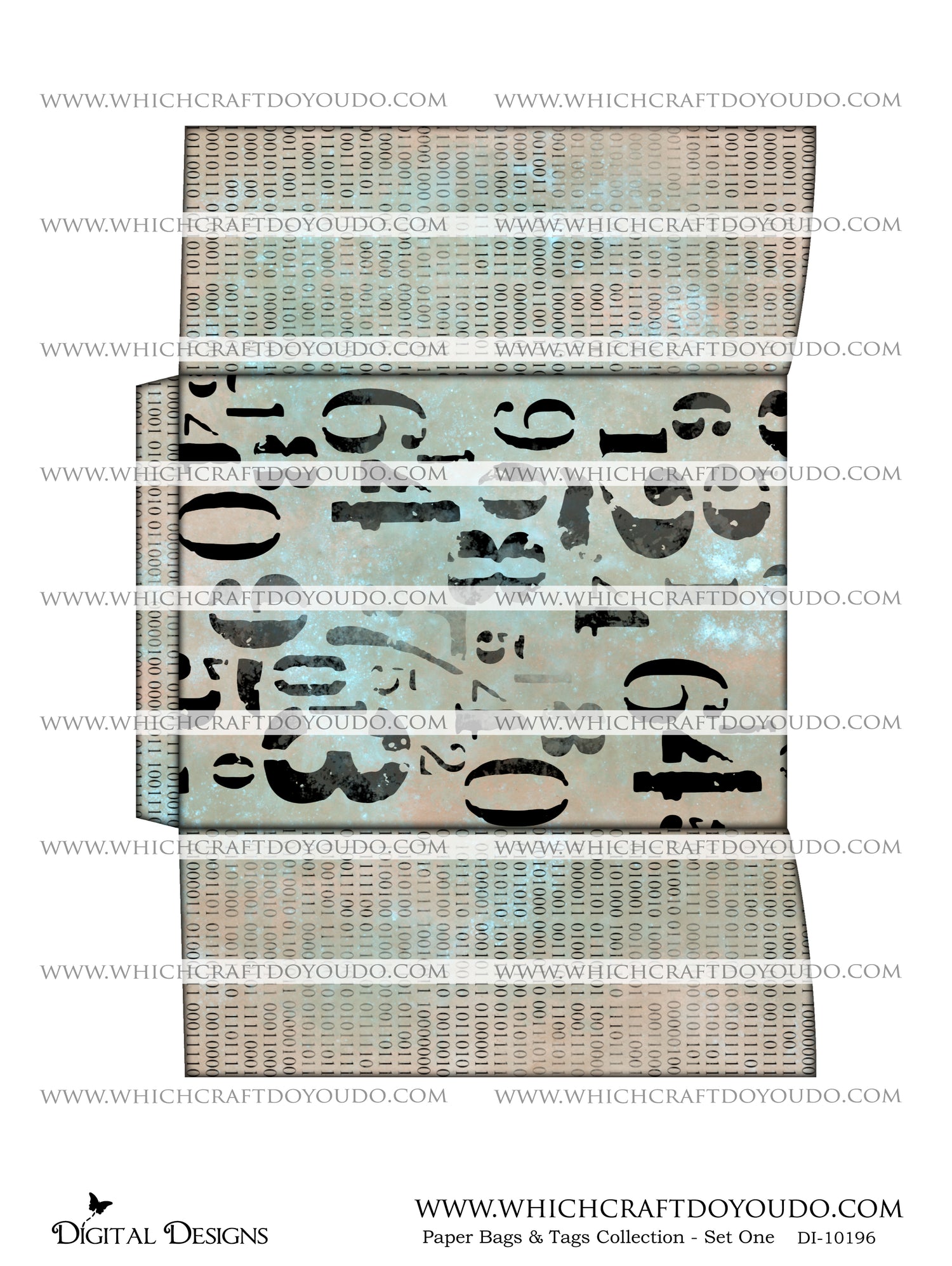 Paper Bags & Tags Collection - Set One - DI-10196 - Digital Download