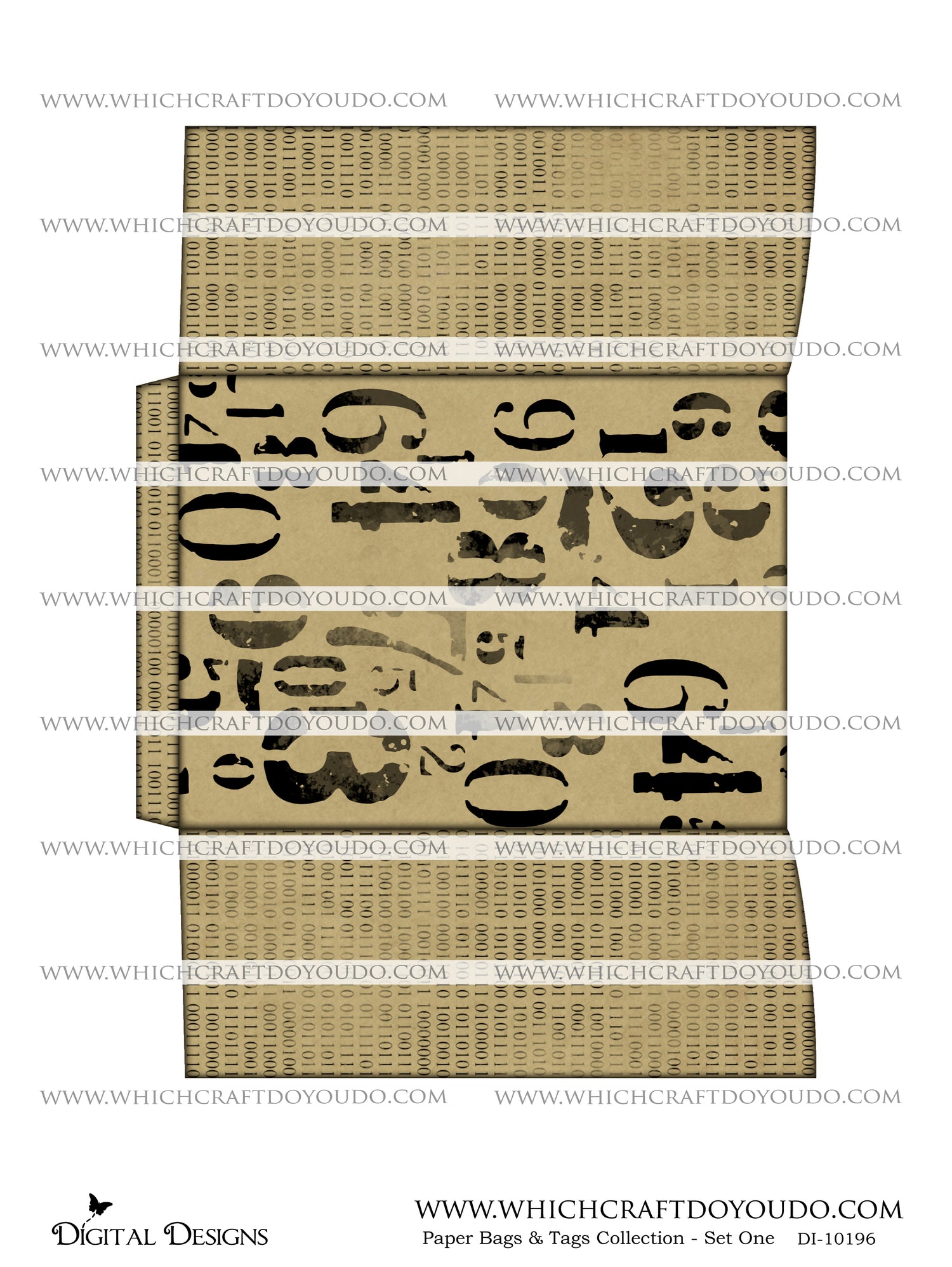 Paper Bags & Tags Collection - Set One - DI-10196 - Digital Download