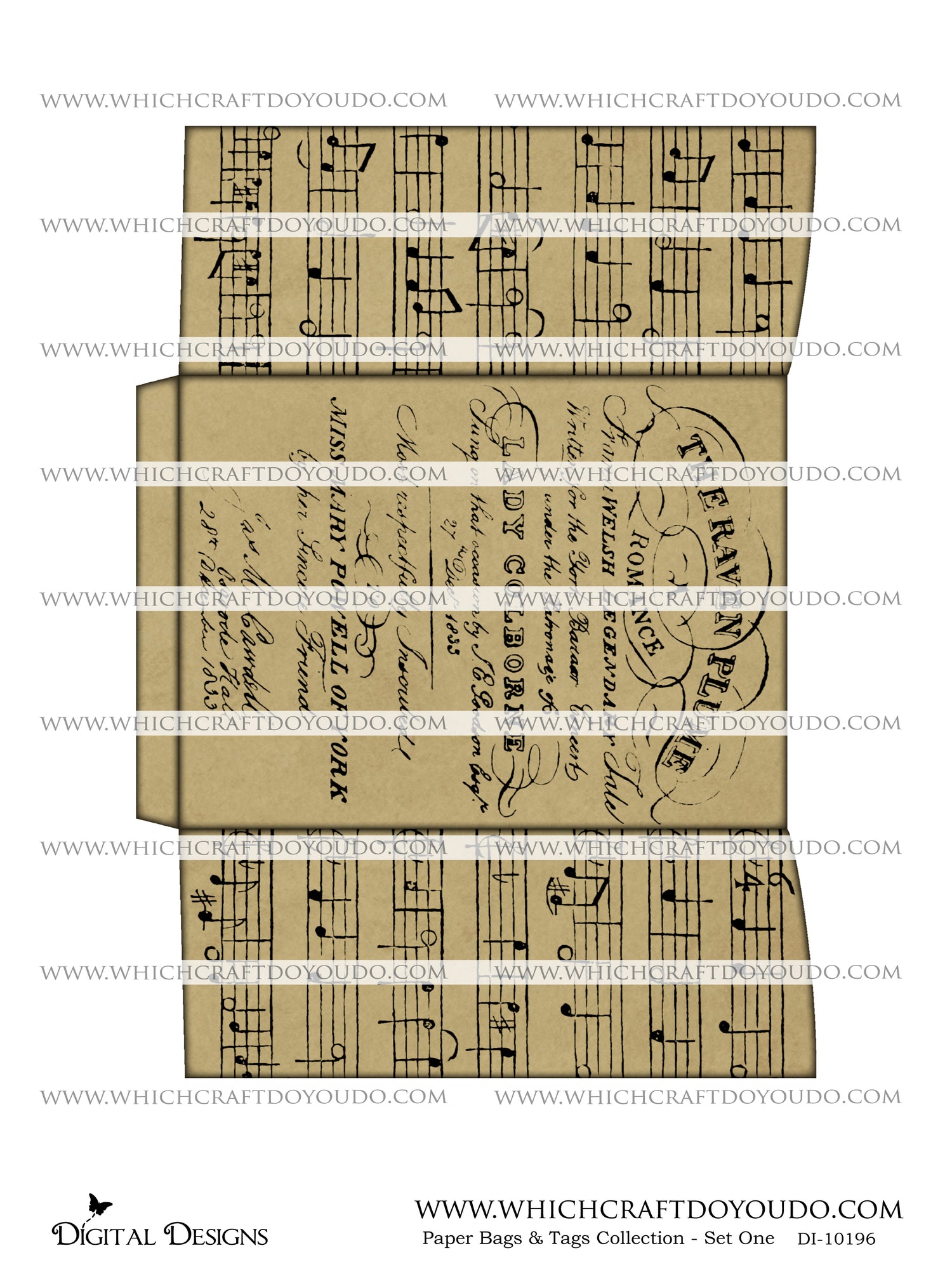 Paper Bags & Tags Collection - Set One - DI-10196 - Digital Download