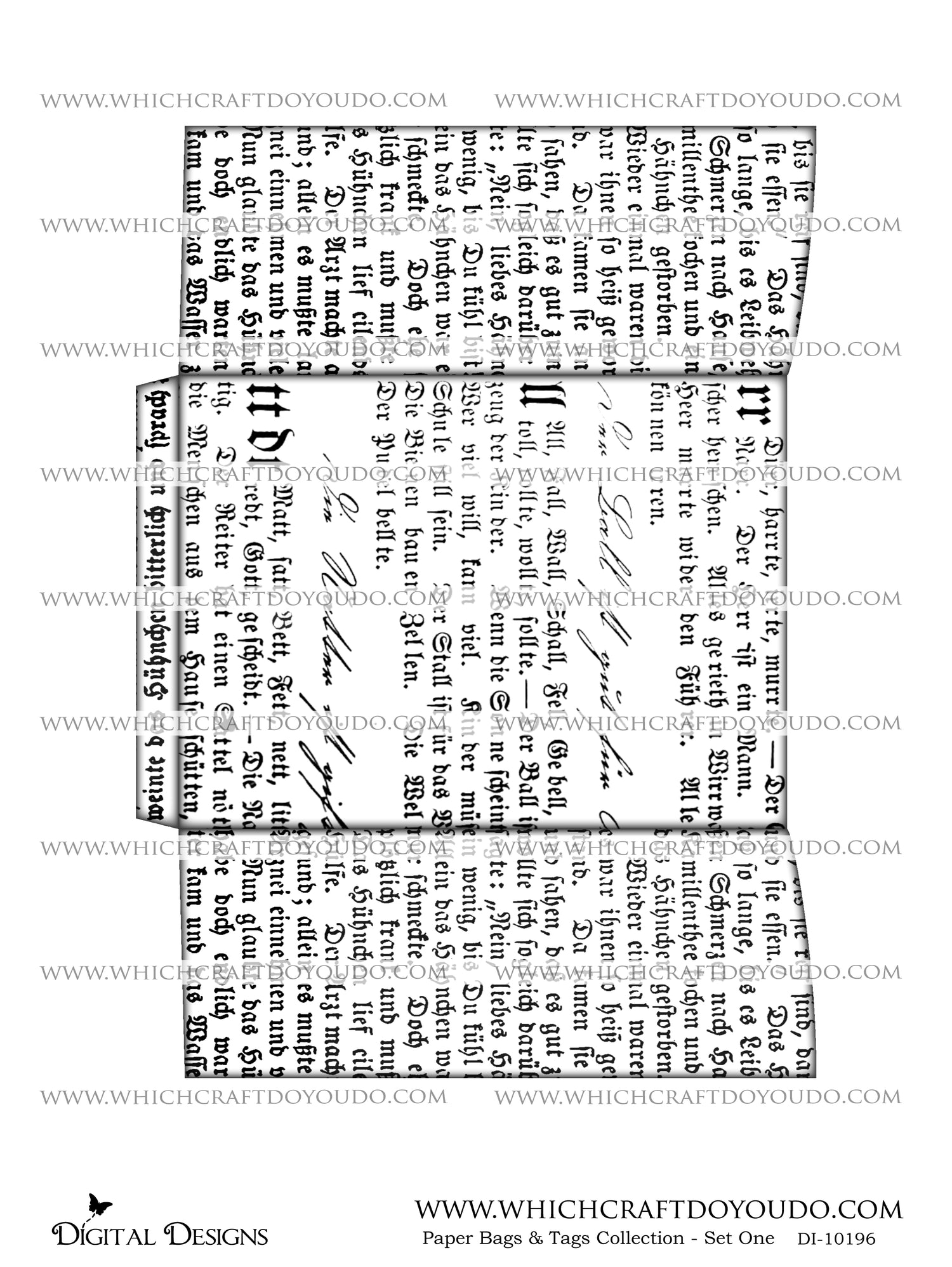 Paper Bags & Tags Collection - Set One - DI-10196 - Digital Download