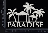 Paradise - A - White Chipboard