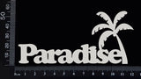 Paradise - B - White Chipboard