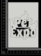 Pet Expo - White Chipboard
