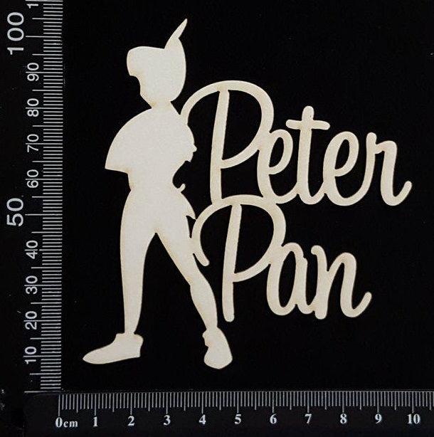 Peter Pan - A - White Chipboard