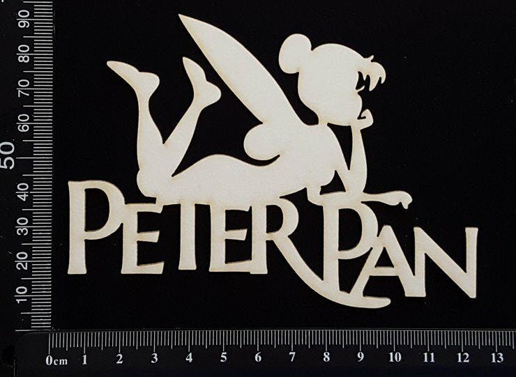 Peter Pan - D - White Chipboard