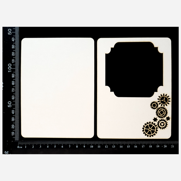 Photo Frame - C - White Chipboard
