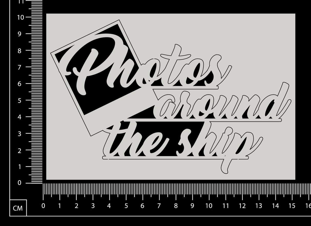 Photos around the ship - White Chipboard