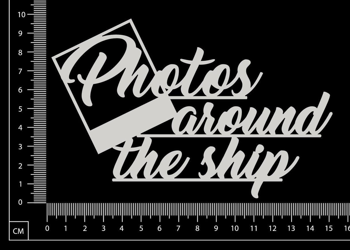 Photos around the ship - White Chipboard