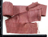 Silk Noil Fabric Roll - Plum